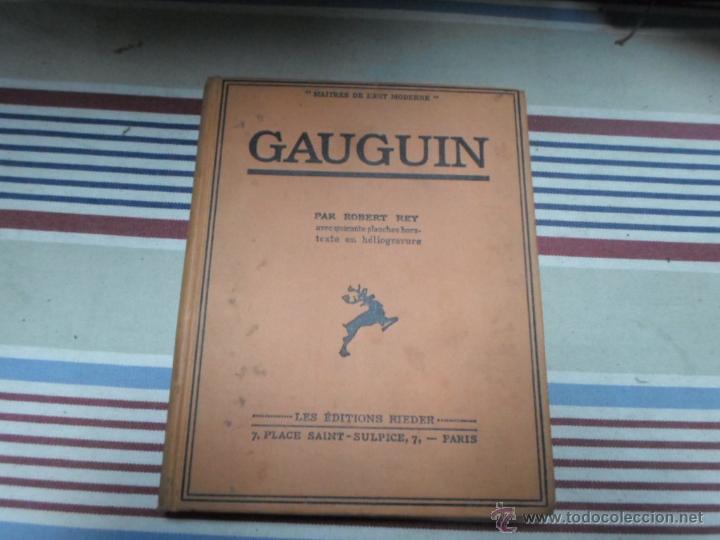 Libros de segunda mano: Robert Ray, Gauguin, Les Editions, Rieder - Foto 1