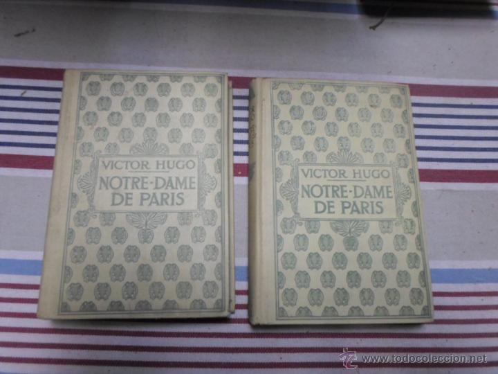 Libros de segunda mano: Victor Hugo, Notre Dame de Paris, Paris Ed.. 2 tomos - Foto 1