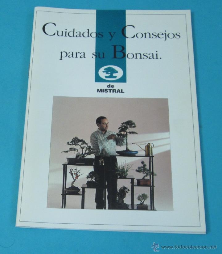 Libros de segunda mano: CUIDADOS Y CONSEJOS PARA SU BONSAI. MISTRAL - Foto 1