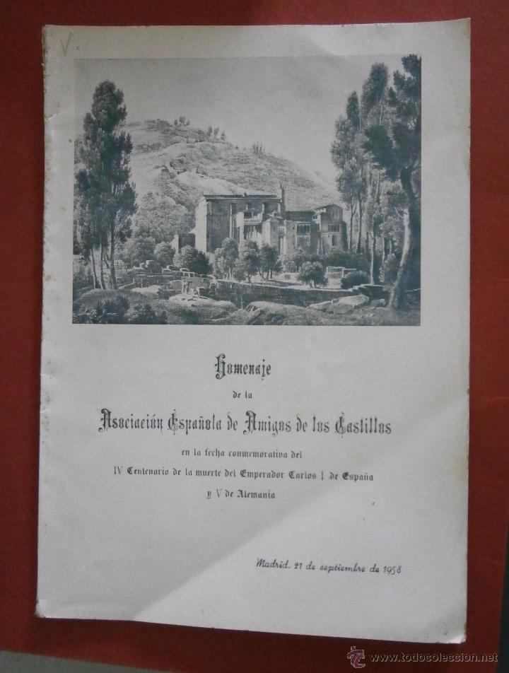 Gebrauchte B&uuml;cher: Homeneje de la Asociacion Espa&ntilde;ola de Amigos de los Castillos al IV Centenario de la Muerte de Carlo