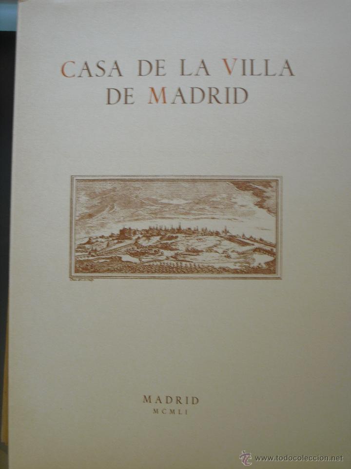 Libros de segunda mano: Casa de la Villa de Madrid. Valera Hervias, Eulogio - Foto 1