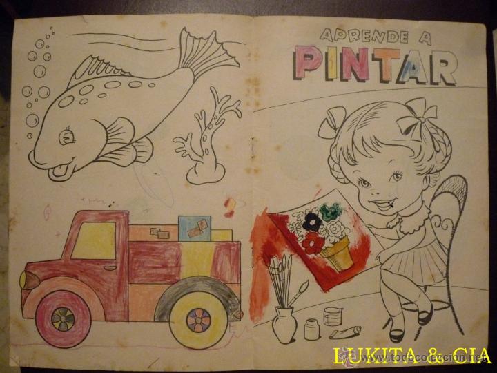 Libros de segunda mano: LIBRO PARA COLOREAR. COLECCI&Oacute;N APRENDE A PINTAR. CUADERNO. - Foto 4