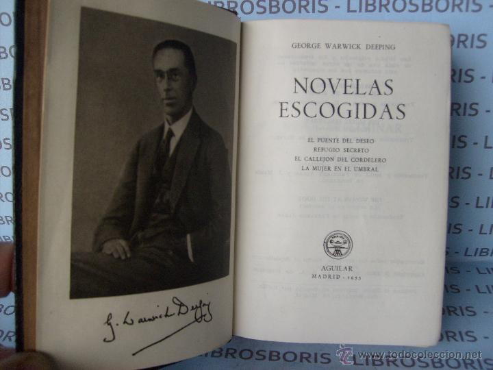 Libros de segunda mano: WARWICK DEEPING - OBRAS ESCOGIDAS - AGUILAR - 1&deg; EDICI&Oacute;N. - Foto 4