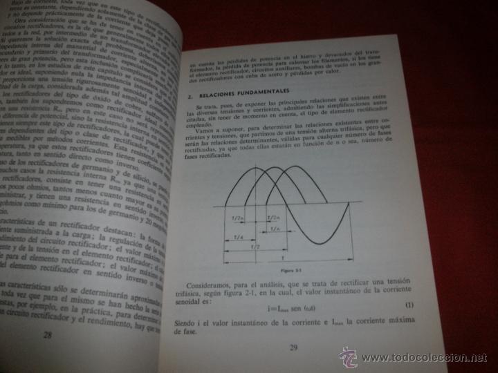 Libros de segunda mano: CIRCUITOS RECTIFICADORES - JAIME PERELL&Oacute; - Foto 2