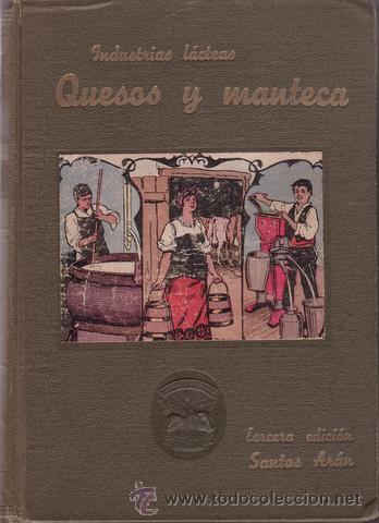 Libros de segunda mano: ARAN, Santos: QUESOS Y MANTECA. - Foto 1