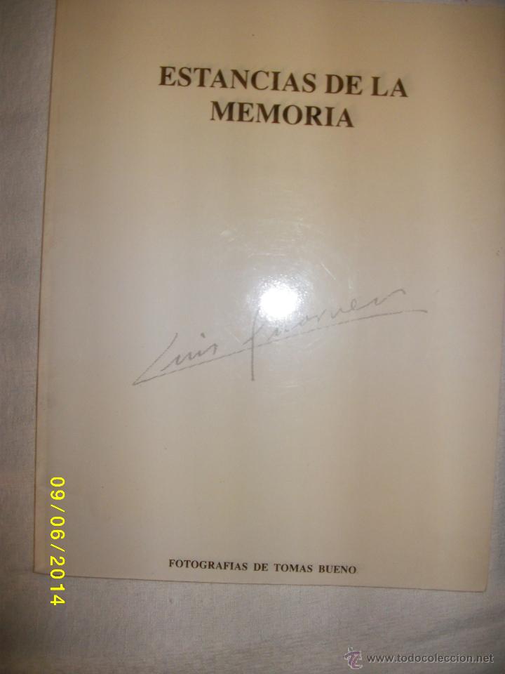 Libros de segunda mano: ESTANCIAS DE LA MEMORIA.  A&Ntilde;O 1988 - Foto 1