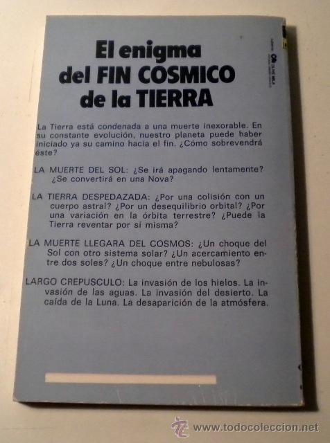 Libros de segunda mano: El enigma del fin c&oacute;smico de la tierra - Foto 2