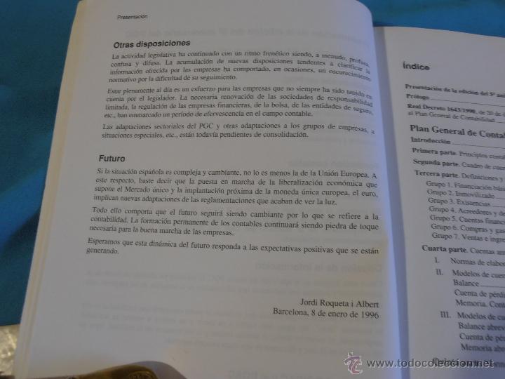 Libros de segunda mano: PLAN GENERAL DE CONTABILIDAD - Foto 7