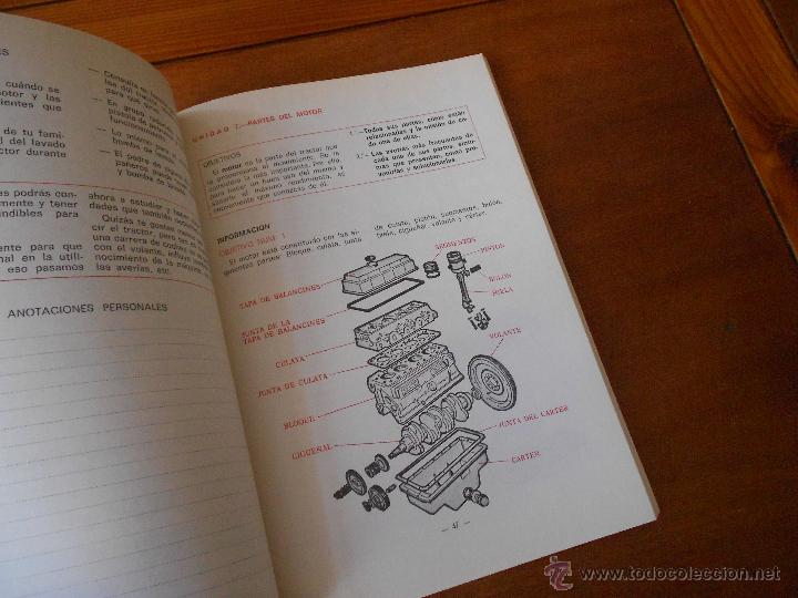 Libros de segunda mano: EL TRACTOR, LIBRO DE TEXTO, 1981, MINISTERIO DE AGRICULTURA. - Foto 2