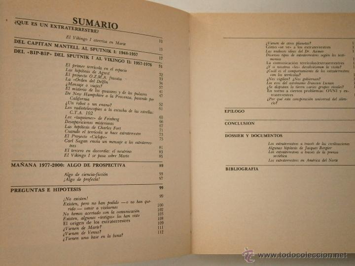 Libros de segunda mano: Los extra terrestres Alex Roudene 1980 EC M9 - Foto 5