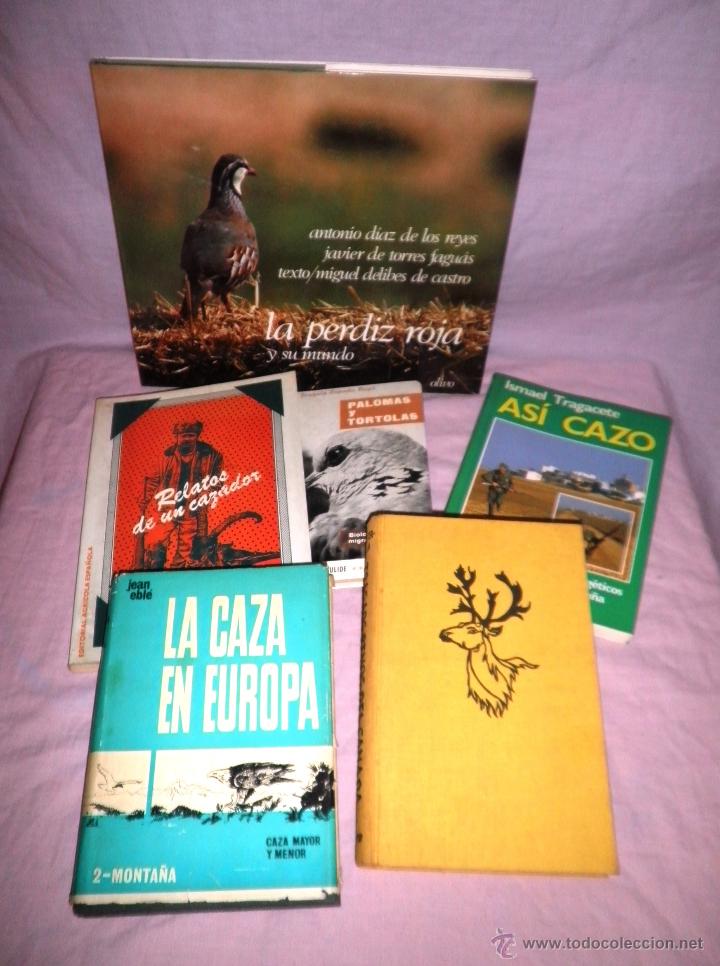 Libros de segunda mano: LOTAZO LIBROS DE CAZA Y CINEGETICA - MUY ILUSTRADOS.