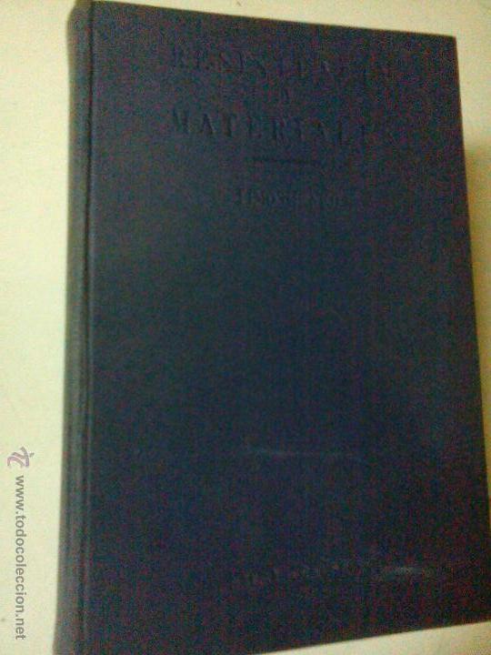 Libros de segunda mano: resistencia de materiales, timoshenko, TECNICOS BS3 - Foto 1