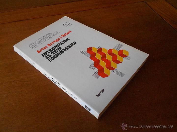 Libros de segunda mano: PSICOLOG&Iacute;A, PSIQUIATR&Iacute;A: INTRODUCCI&Oacute;N AL TEST SOCIOM&Eacute;TRICO