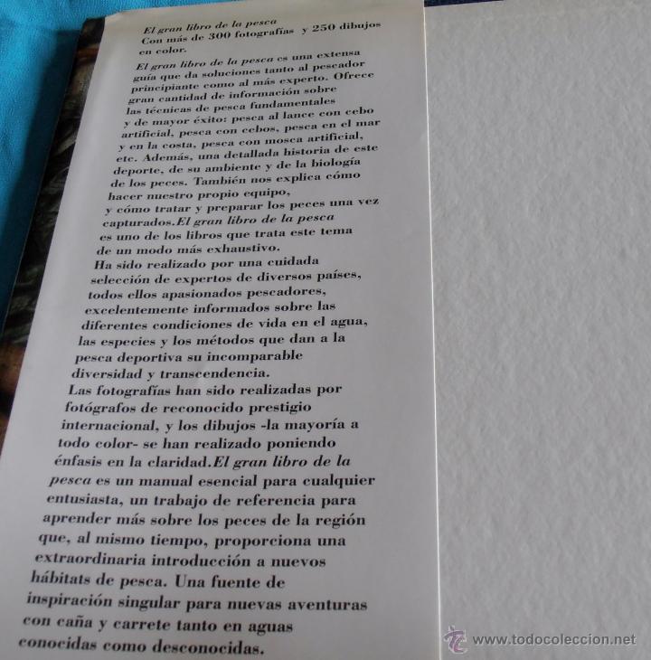 Libros de segunda mano: EL GRAN LIBRO DE LA PESCA, EDITORIAL EVEREST - Foto 2