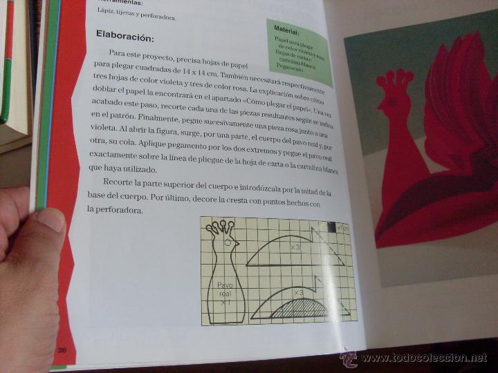 Libros de segunda mano: CREA FIGURAS CON PAPEL. CON PATRONES (LBB1) - Foto 3