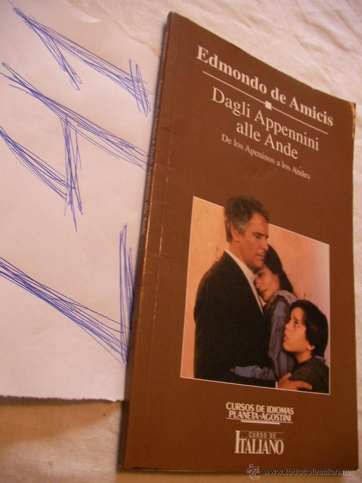 Libros de segunda mano: DE LOS APENINOS A LOS ANDES - EDMONDO DE AMICIS - ENVIO GRATIS A ESPA&Ntilde;A - Foto 1