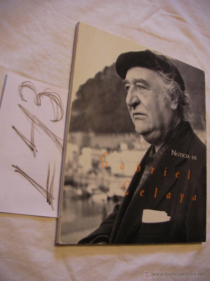 Libros de segunda mano: ANTIGUO LIBRO - NOTICIA DE GABRIEL CELAYA - Foto 1
