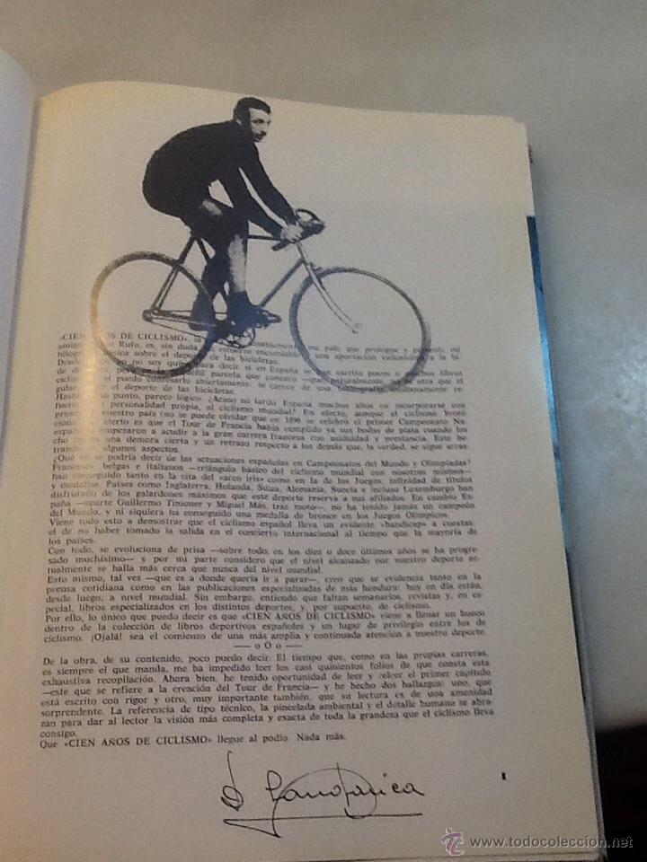 Libros de segunda mano: 100 A&Ntilde;OS DE CICLISMO - Foto 4