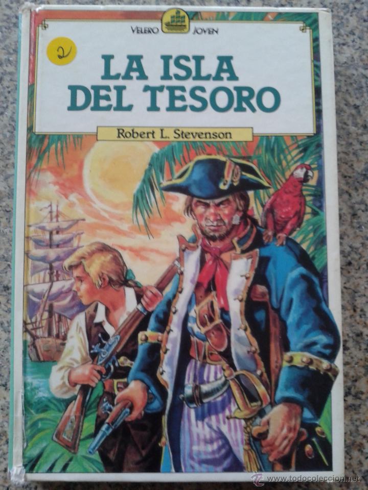 Libros de segunda mano: LA ISLA DEL TESORO -- COLECCION VELERO JOVEN -- N&ordm; 2 -- - Foto 1