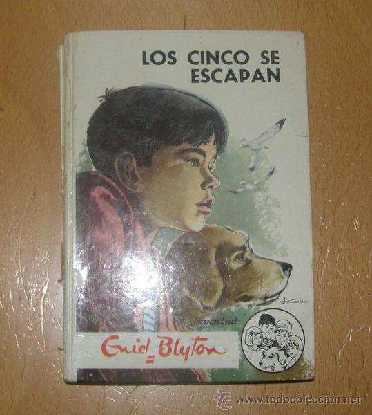 Libros de segunda mano: Libro LOS CINCO SE ESCAPAN, Enid Blyton. A&ntilde;o 1980 - Foto 1