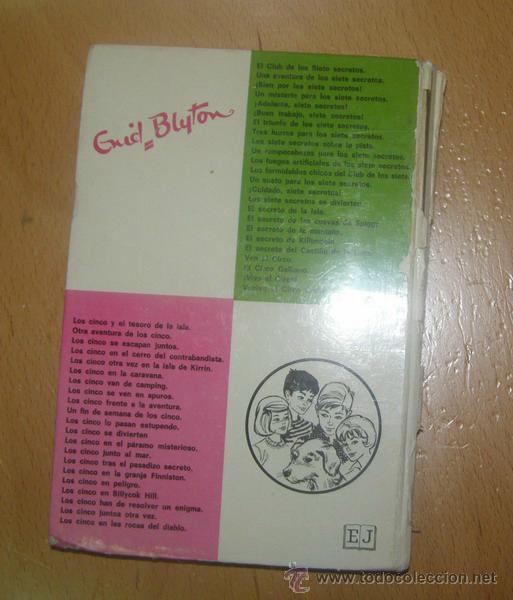 Libros de segunda mano: Libro LOS CINCO SE ESCAPAN, Enid Blyton. A&ntilde;o 1980 - Foto 2