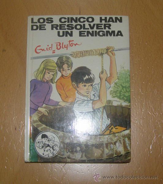 Libros de segunda mano: Libro los CINCO HAN DE RESOLVER UN ENIGMA, Enid Blyton. A&ntilde;o 1986 - Foto 1