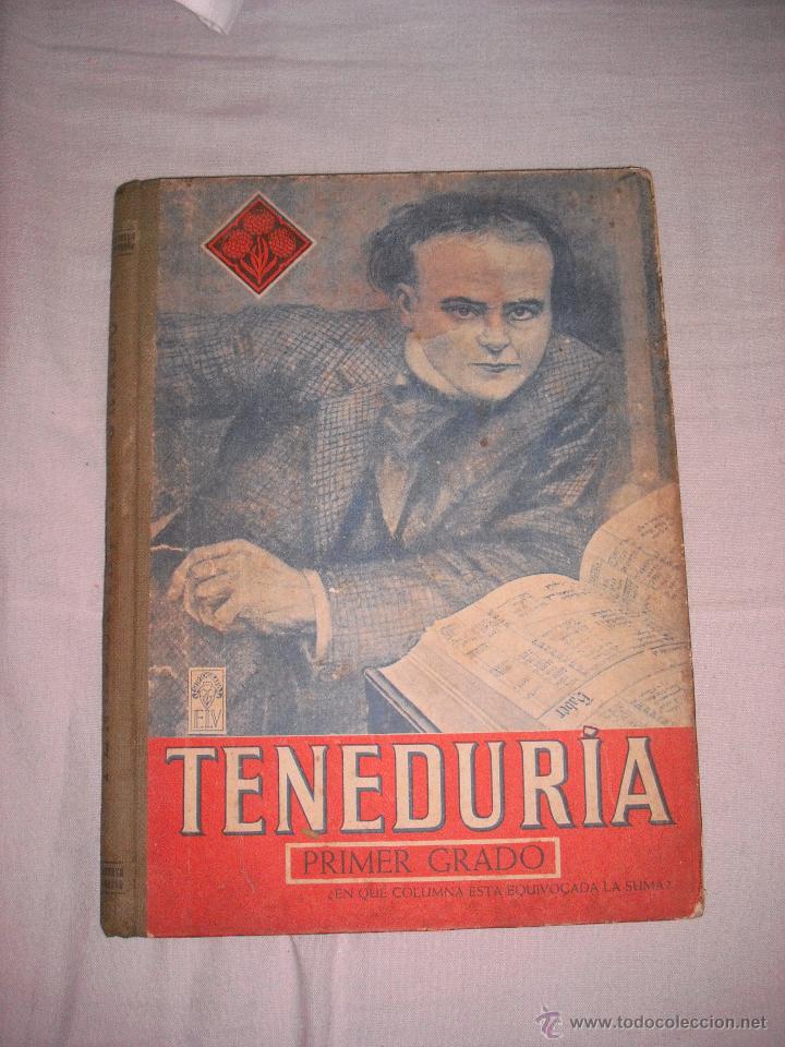 Libros de segunda mano: Teneduria primer grado - Foto 1