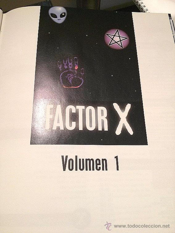 Libros de segunda mano: Factor X - 3 vol&uacute;menes - Completa? - Planeta DeAgostini - Foto 2