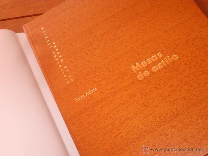 Libros de segunda mano: MESAS DE ESTILO - HANS ADAM - CEAC 1991 - Foto 2