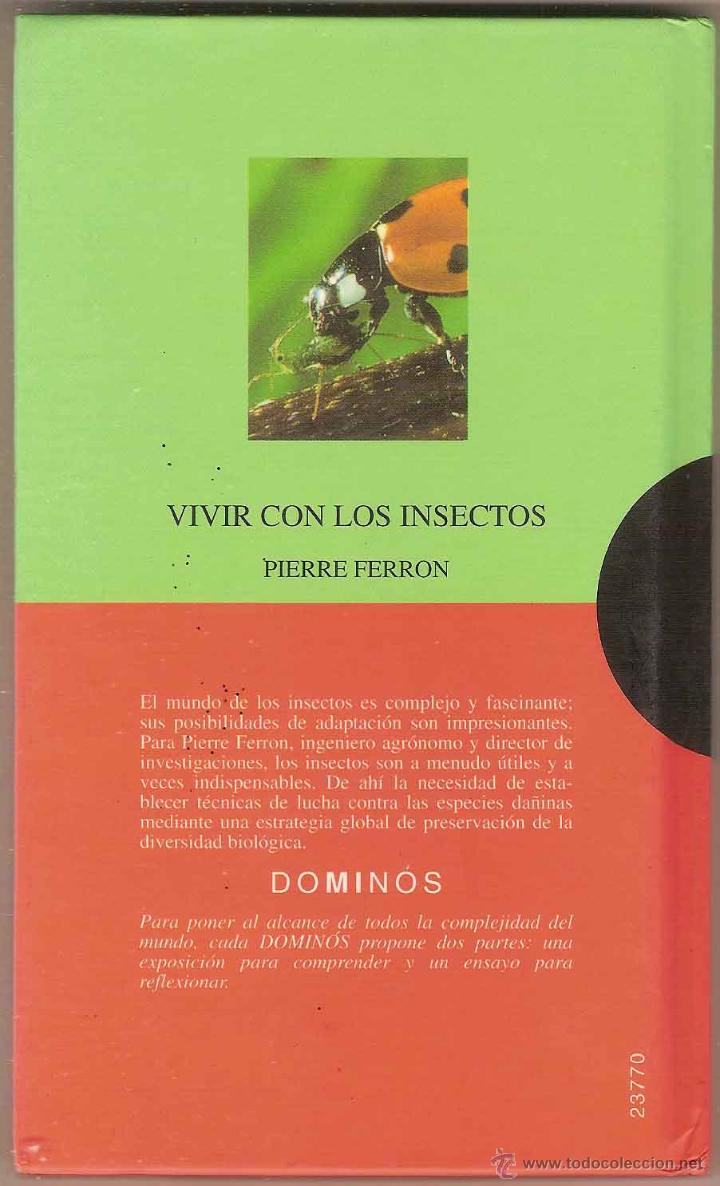 Libros de segunda mano: VIVIR CON LOS INSECTOS - PIERRE FERRON - Foto 1