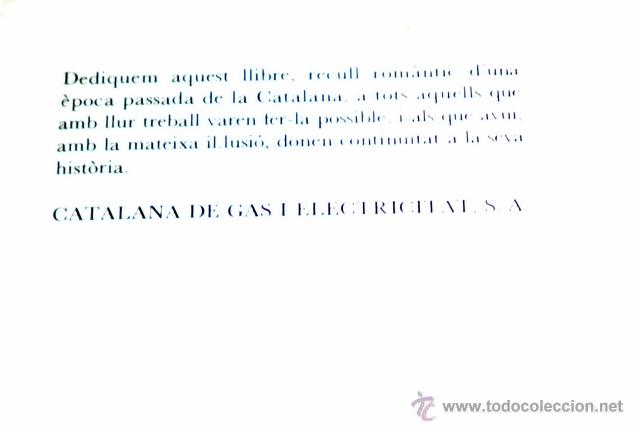 Libros de segunda mano: Libro - Els fanals de Gas (Catal&agrave;) gran formato - Foto 8