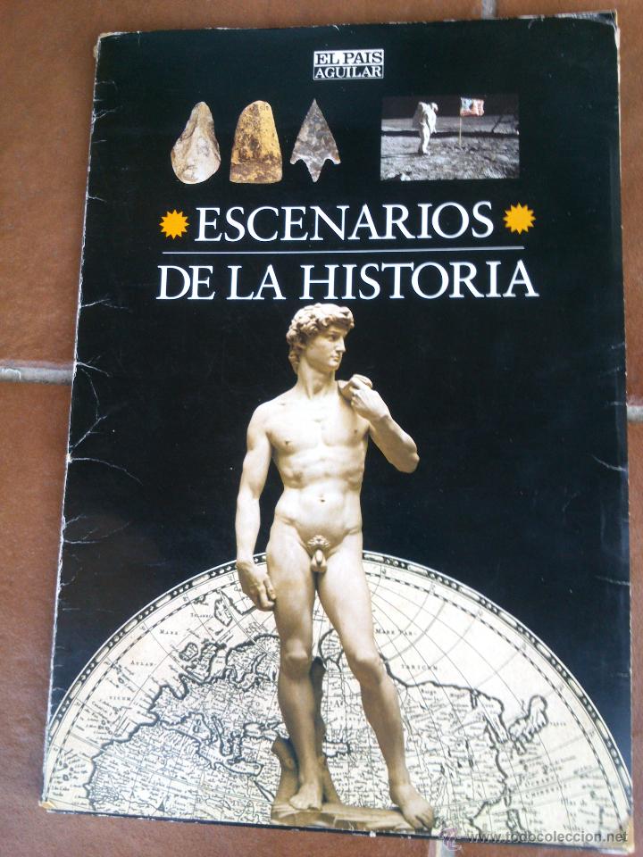 Libros de segunda mano: ESCENARIOS DE LA HISTORIA. Carpeta coleccionable de El Pa&iacute;s. - Foto 1