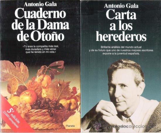 Libros de segunda mano: OFERTA. LOTE DE 5 LIBROS DE ANTONIO GALA