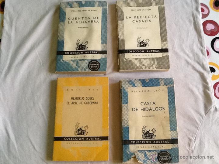 Libros de segunda mano: Lote de libros antiguos de colecci&oacute;n austral - Foto 1
