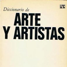 Libros de segunda mano: DICCIONARIO DE ARTE Y ARTISTAS PETER AND LINDA MURRAY