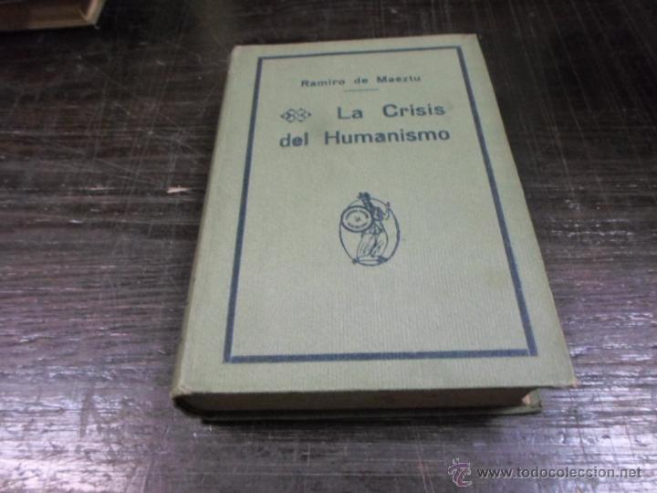 Libros de segunda mano: Ramiro de Maeztu, La crisis del humanismo, Ed. Minerva - Foto 1