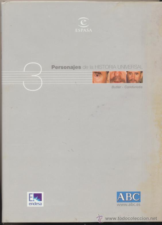 Libros de segunda mano: Personajes de la Historia Universal 3- Espasa (ABC) - Foto 1