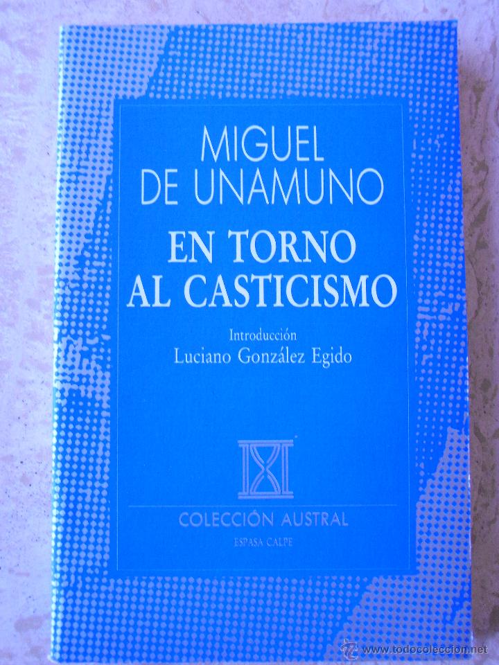 Libros de segunda mano: EN TORNO AL CASTICISMO. Miguel de Unamuno - Foto 1