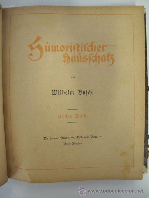 Libros de segunda mano: Willhelm Busch Album, 1924 - Foto 3