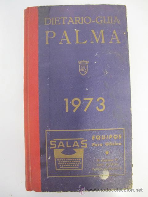 Libros de segunda mano: Dietario Gu&iacute;a Palma, 1973 - Foto 1