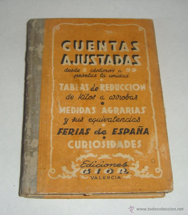 Libros de segunda mano: Cuentas Ajustadas. Ediciones Gior. Valencia. - Foto 1