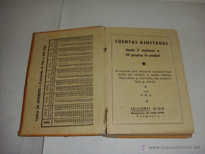 Libros de segunda mano: Cuentas Ajustadas. Ediciones Gior. Valencia. - Foto 2