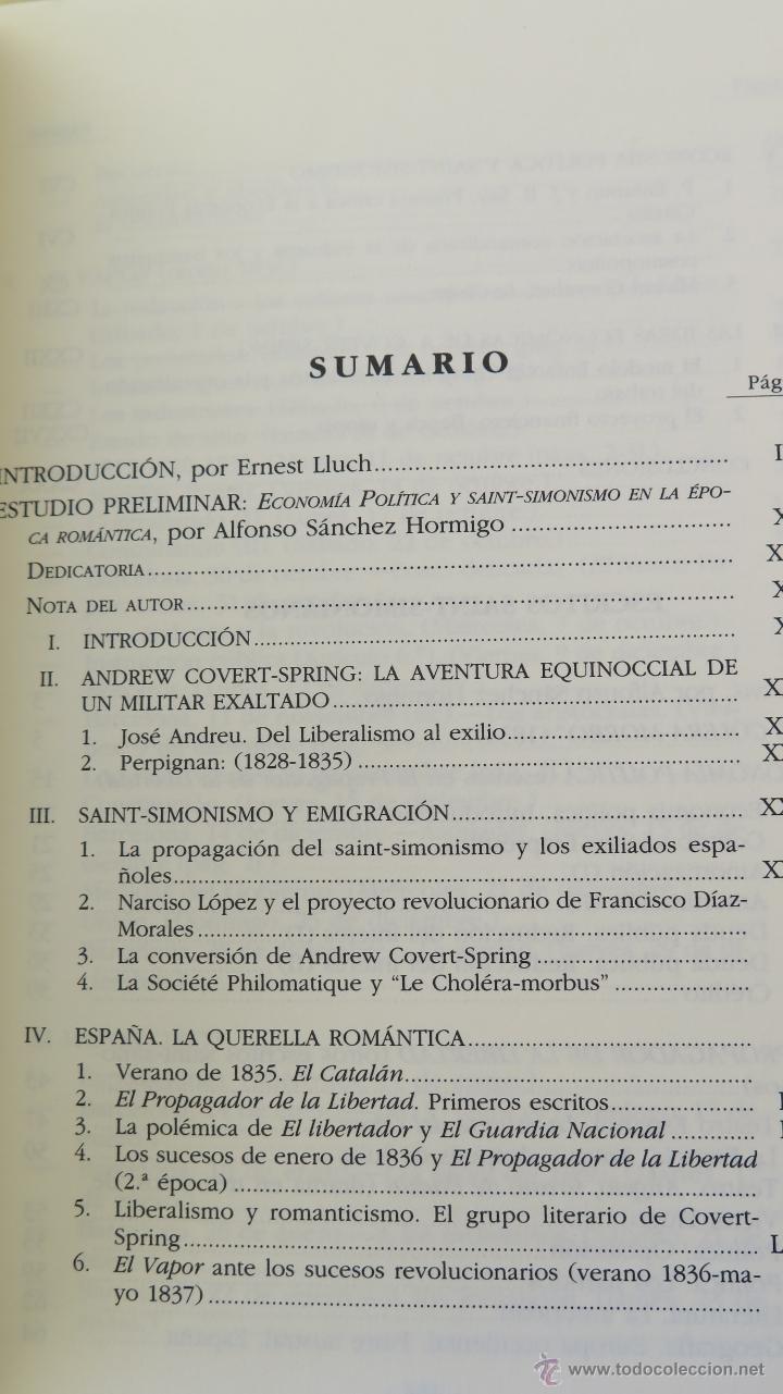 Libros de segunda mano: ESCRITOS SAINT-SIMONIANOS. JOSEPH A. COVERT - Foto 2