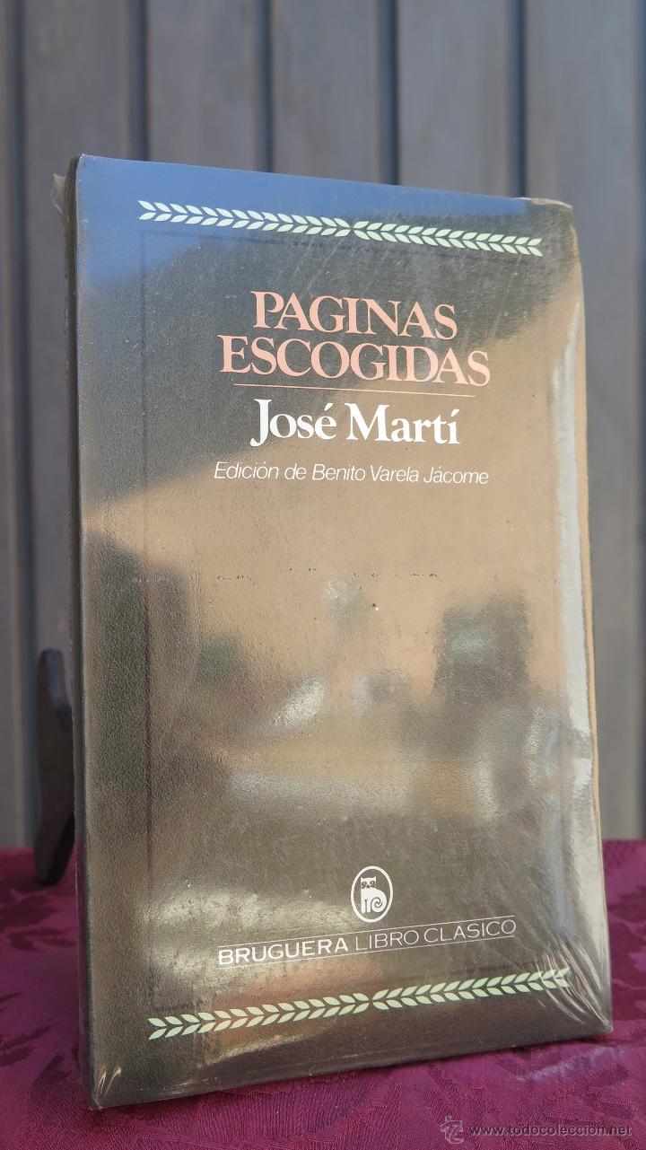 Libros de segunda mano: PAGINAS ESCOGIDAS. JOSE MARTI. NUEVO - Foto 1