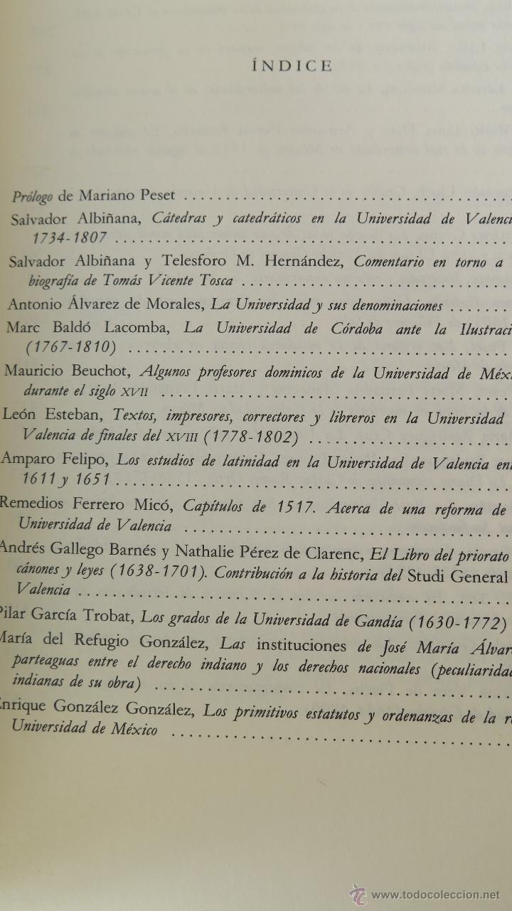 Libros de segunda mano: UNIVERSIDADES ESPA&Ntilde;OLAS Y AMERICANAS. CSIC - Foto 3
