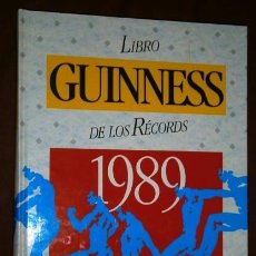 Libros de segunda mano: LIBRO GUINNESS DE LOS RECORDS POR DONALD MCFARLAN DE PRODUCCIONES JORDAN EN MADRID 1989 35ª EDICIÓN