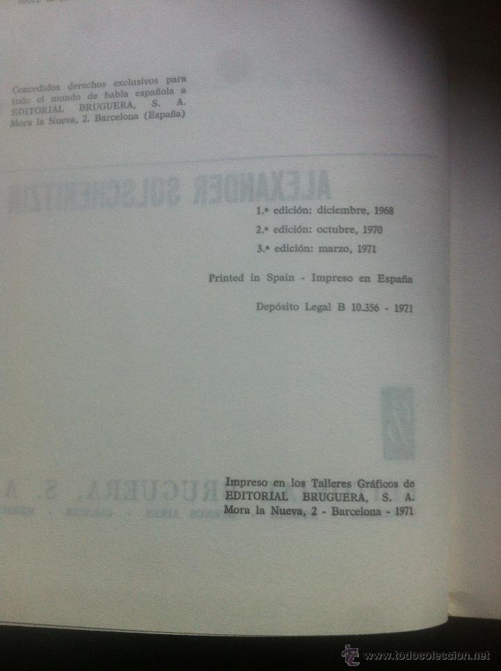 Libros de segunda mano: EL PRIMER CIRCULO - ALEXANDER SOLSCHENITZIN - E. BRUGUERA - BARCELONA - 1971 - - Foto 5