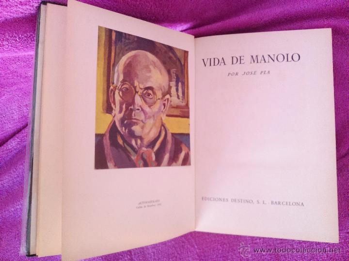 Libros de segunda mano: VIDA DE MANOLO, JOSE PLA 1947 - Foto 2