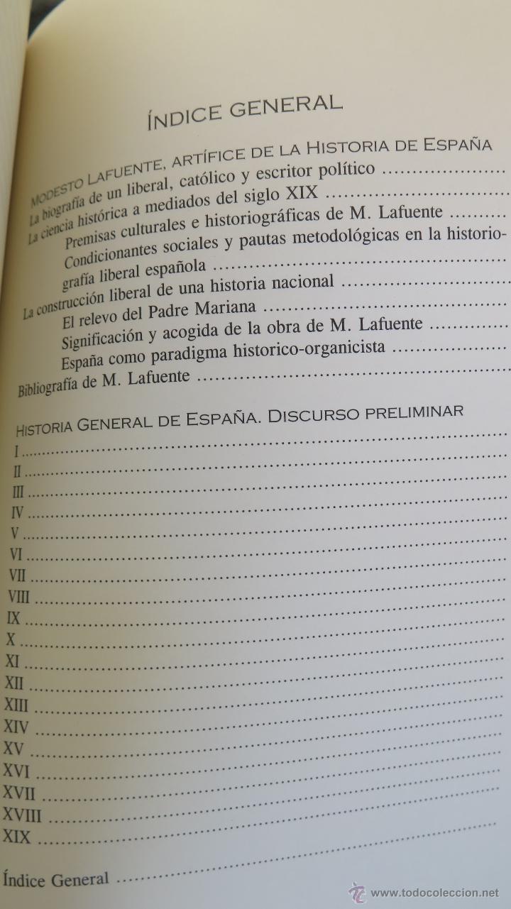 Libros de segunda mano: HISTORIA GENERAL DE ESPA&Ntilde;A. MODESTO LAFUENTE - Foto 2