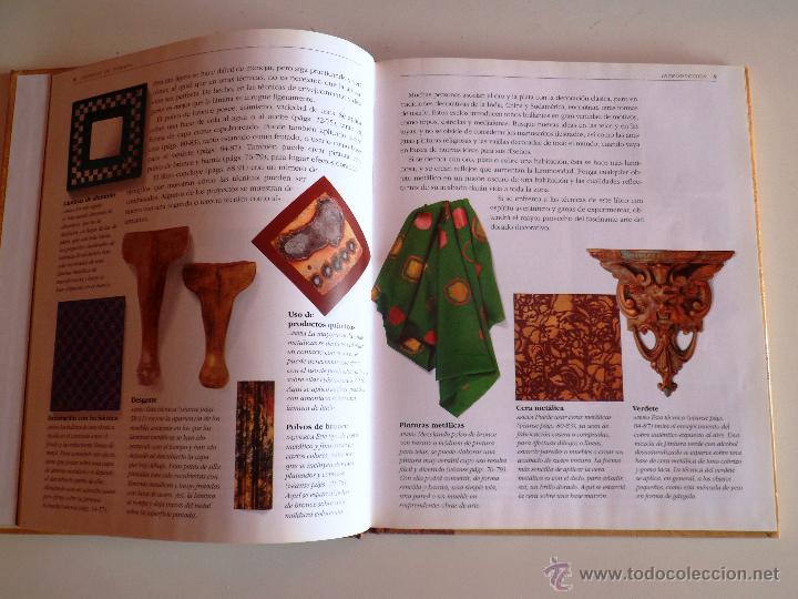 Libros de segunda mano: T&Eacute;CNICAS DE DORADO. ANNIE SLOAN. - Foto 6
